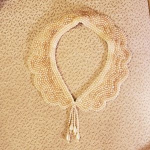 Vintage beaded collar